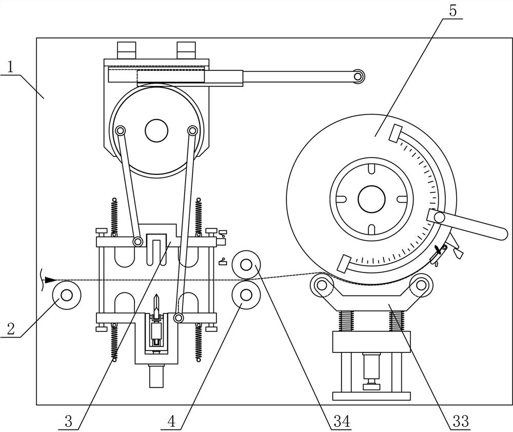 Double-faced woolen fabric cutting device