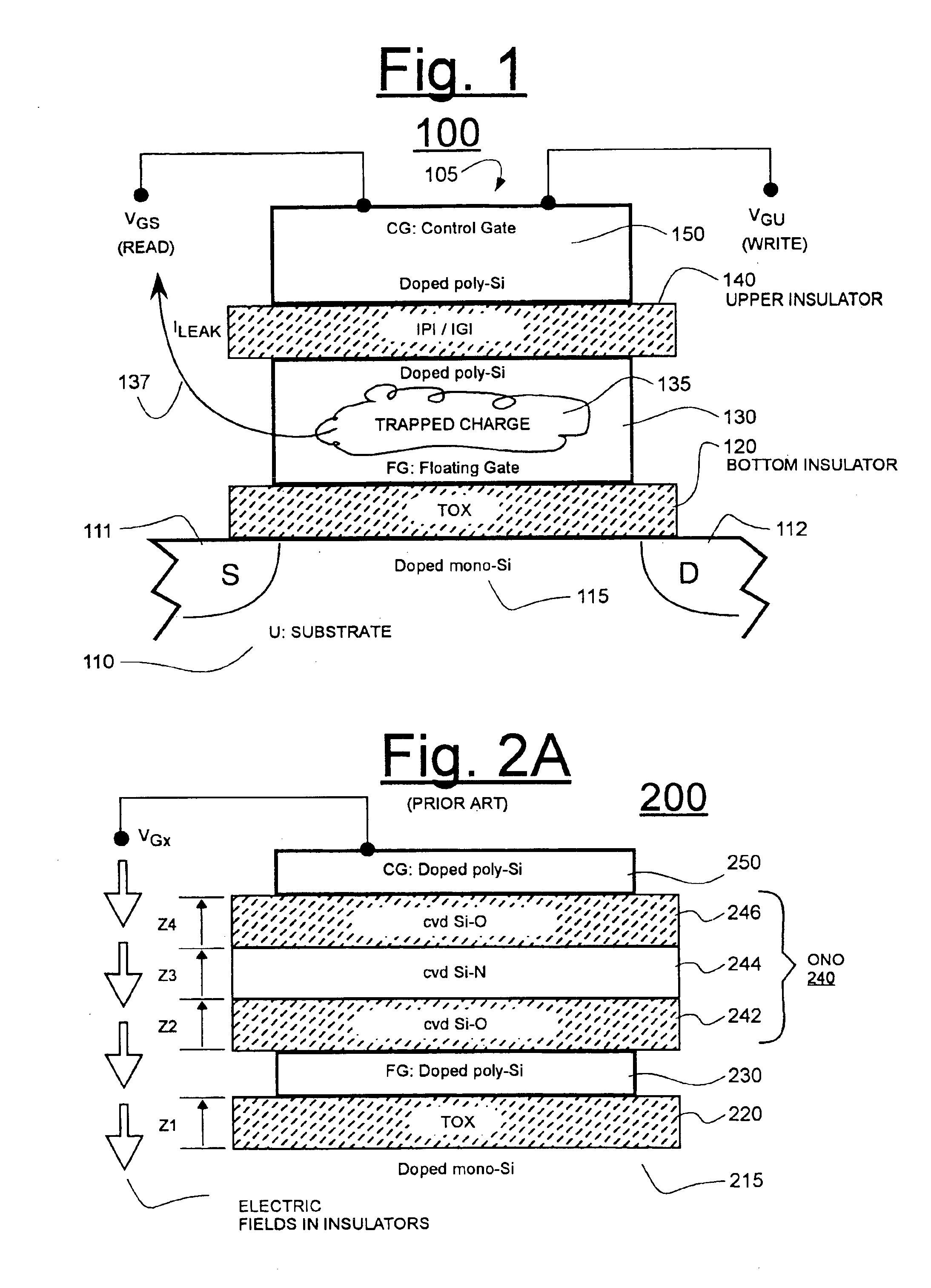 Low temperature nitridation of amorphous high-K metal-oxide in inter-gates insulator stack