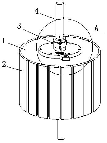 Motor rotor assembly