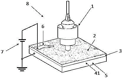 Two-dimensional layered material saturable absorber device and its preparation method