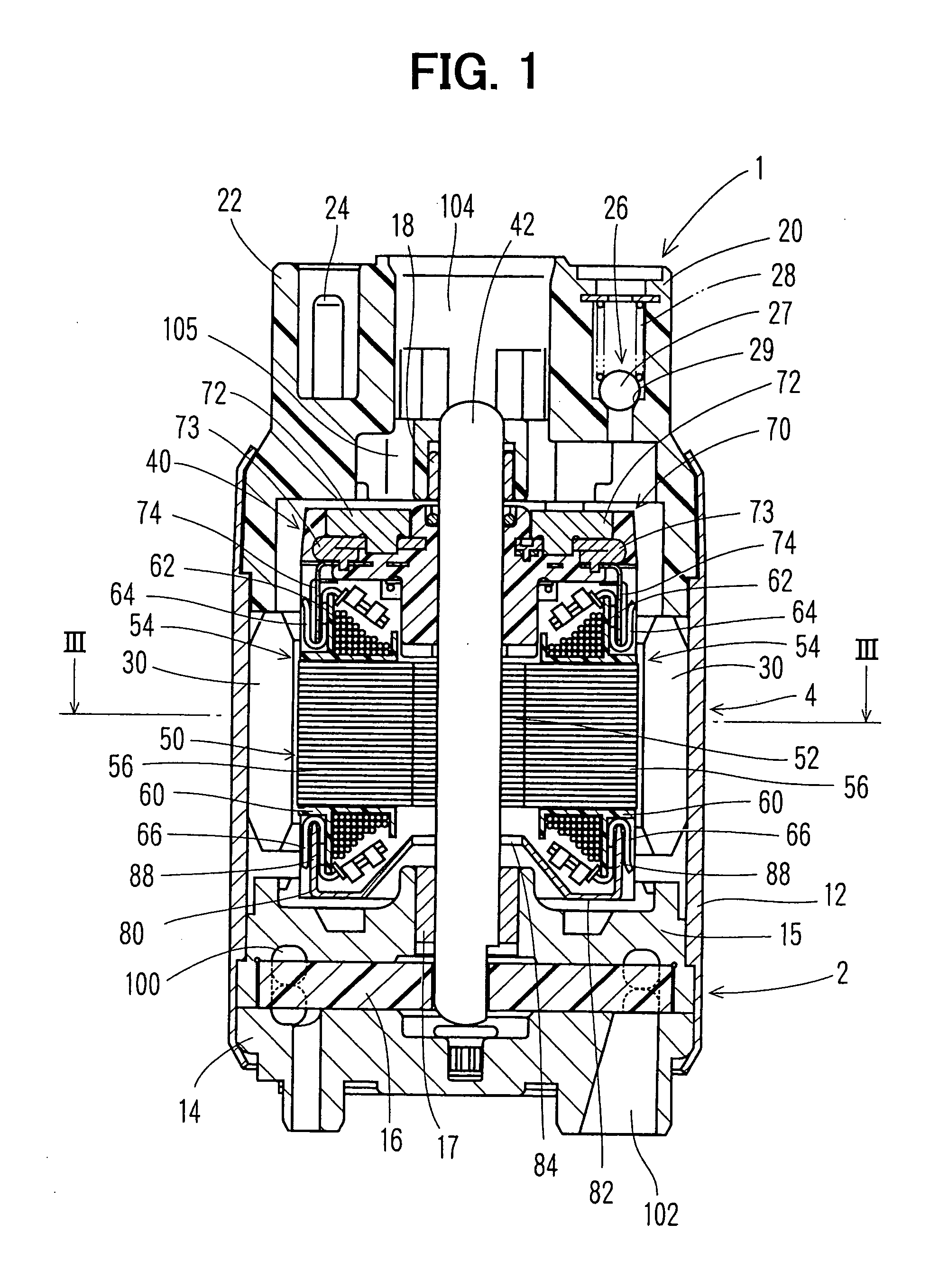 Electrical motor and fluid pump using the same