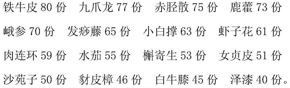 Traditional Chinese medicine preparation for treatment of lumbar muscle strain and preparation method thereof