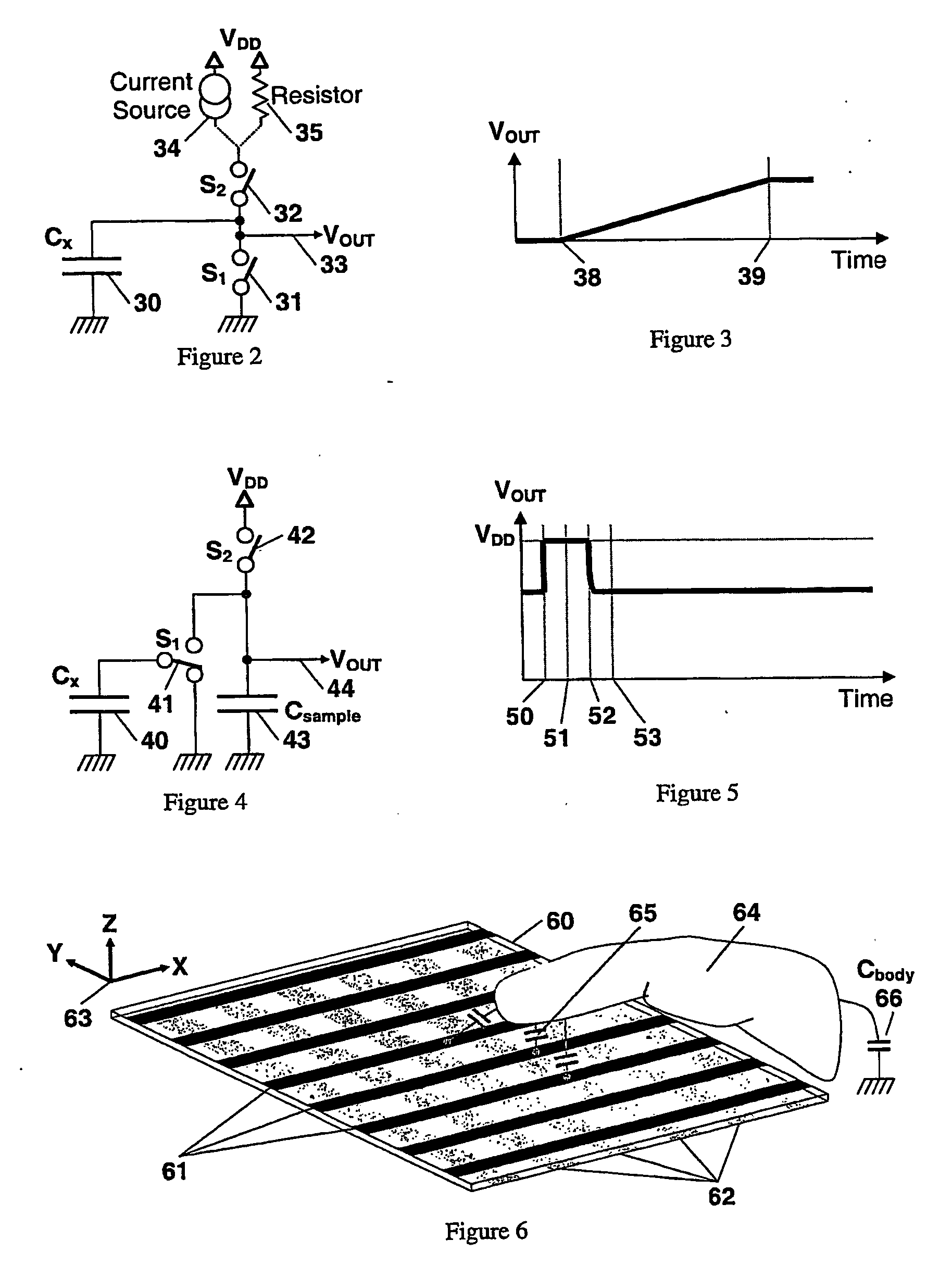 Data acquistion from capacitive touch pad