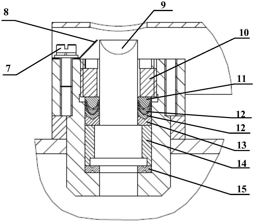 Two-point-type liquid level sensor for measuring rocket storage tank volume loading liquid level