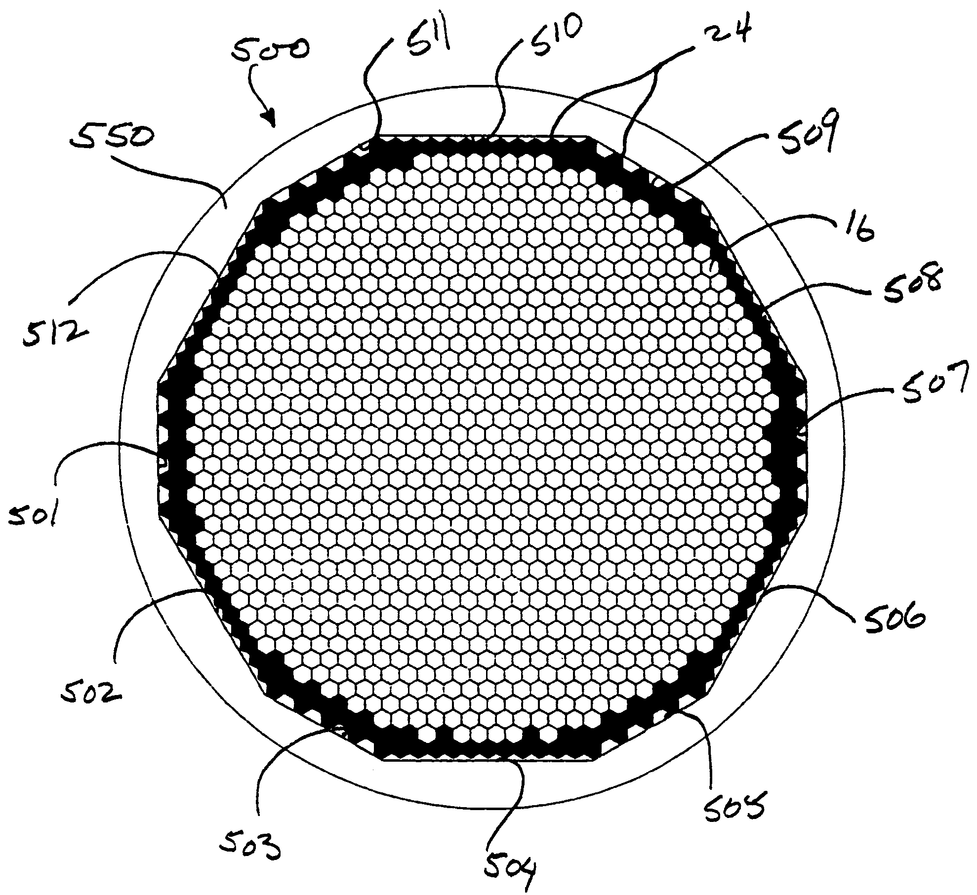 Device and method for reducing glass flow during the manufacture of microchannel plates