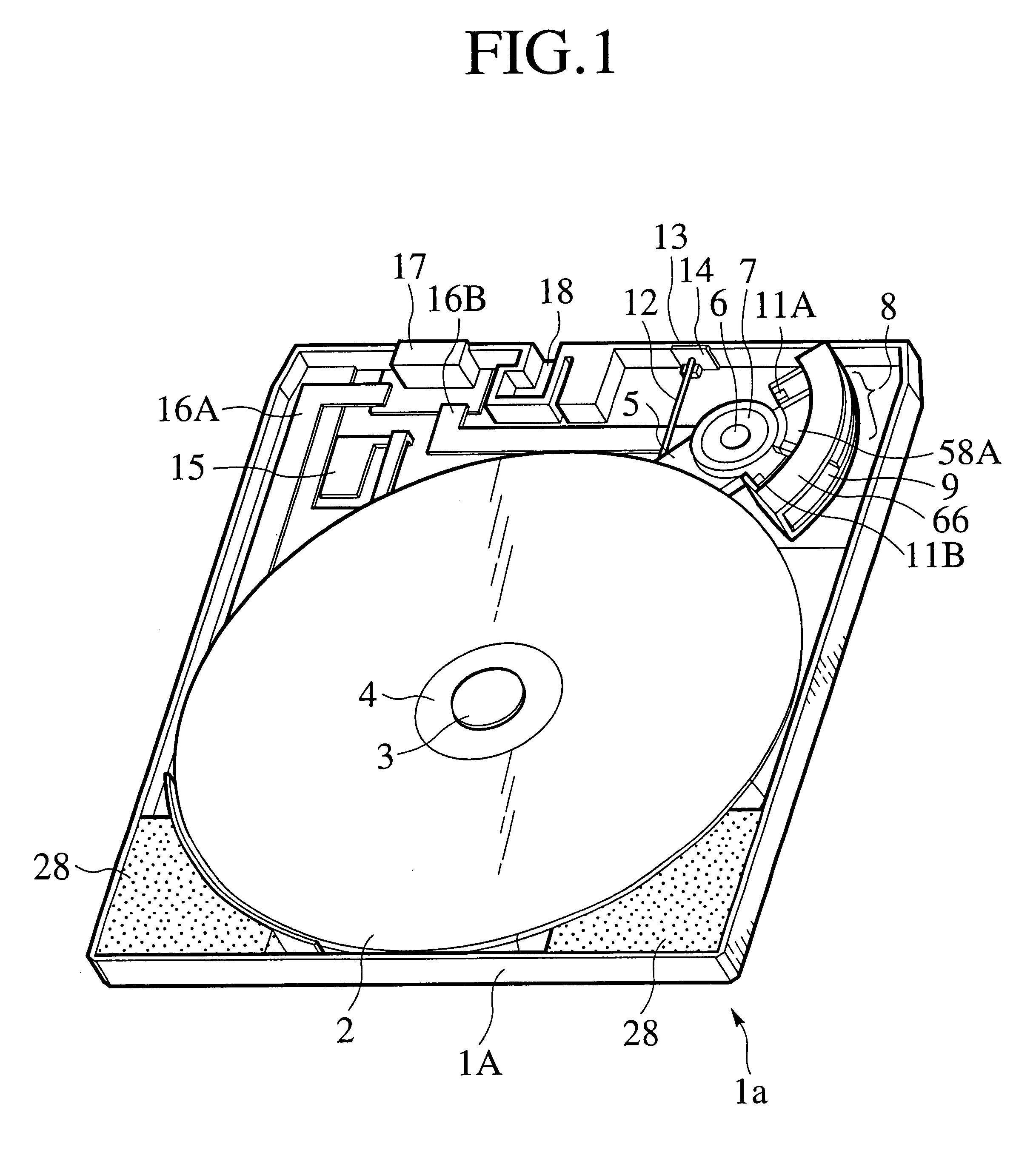 Disk cartridge, optical disk drive, optical library and optical storage system