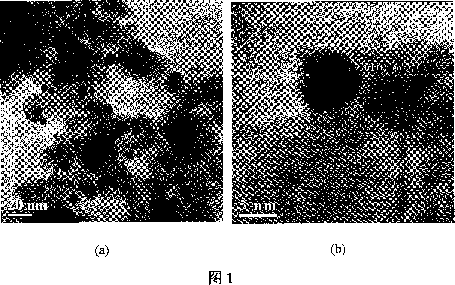 Method for catalytic preparation of gamma-butyrolactone by using supported nano-gold catalyst