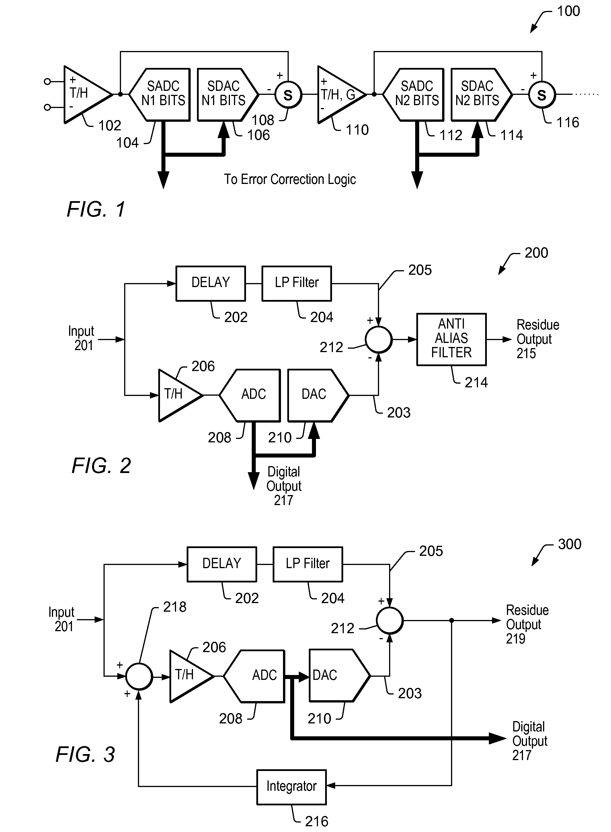 Time continuous pipeline analog-to-digital converter