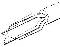 Calibration method of a cross type hot wire anemometer