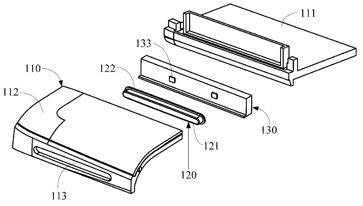 Mobile terminal and side key structure thereof