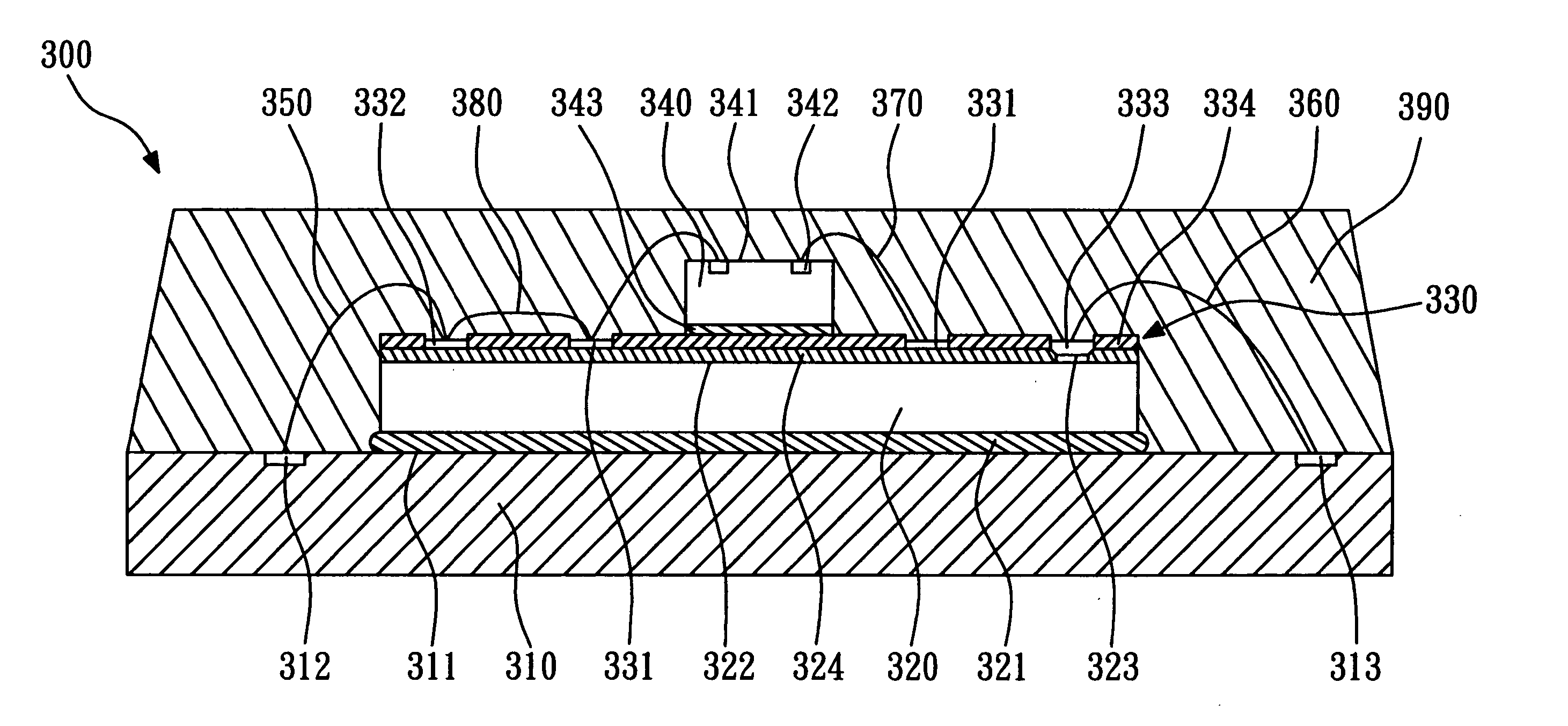 Multi-chip stack package