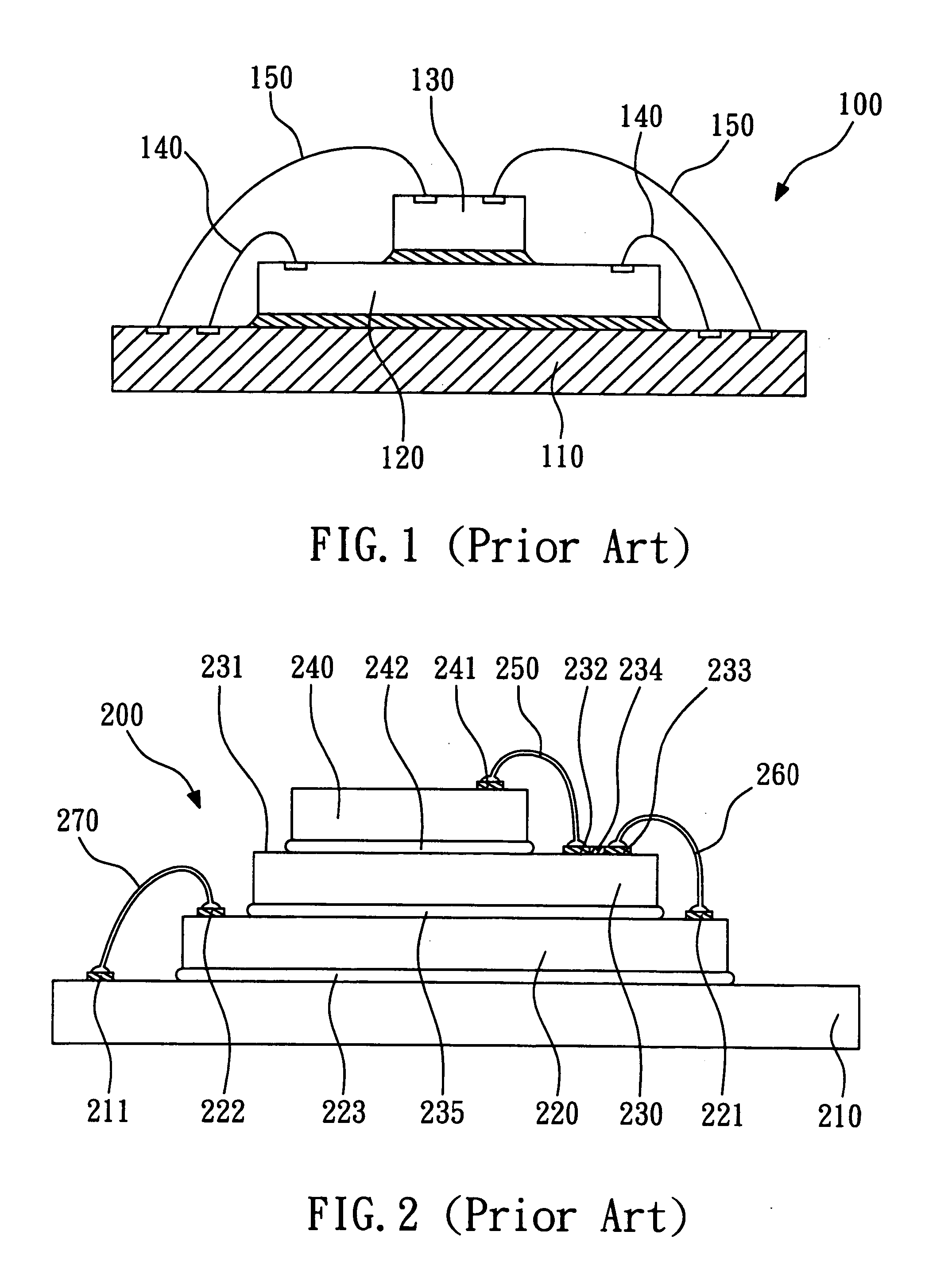 Multi-chip stack package