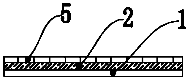 Preparation method of one-step sintered glass-ceramic composite board