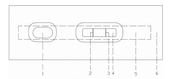 Immune colloidal gold detection card for phenylethanolamine A and preparation method thereof