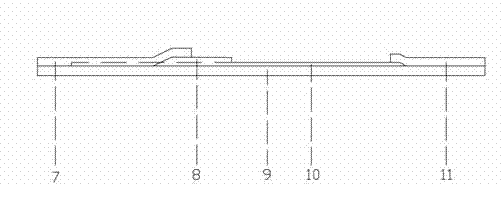 Immune colloidal gold detection card for phenylethanolamine A and preparation method thereof