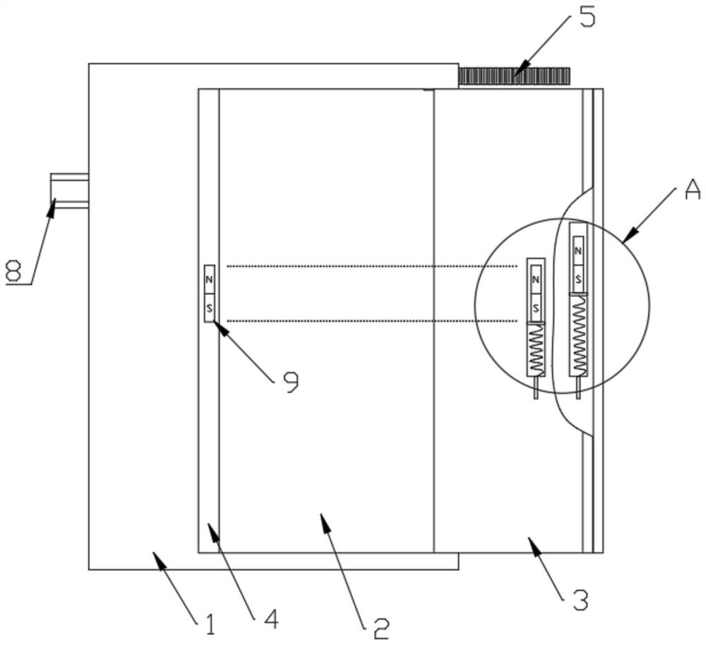 Electric power metering box