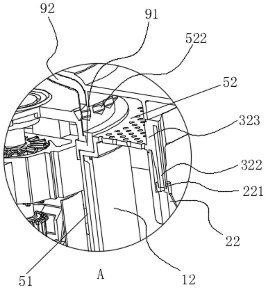 Dust collection device and base station