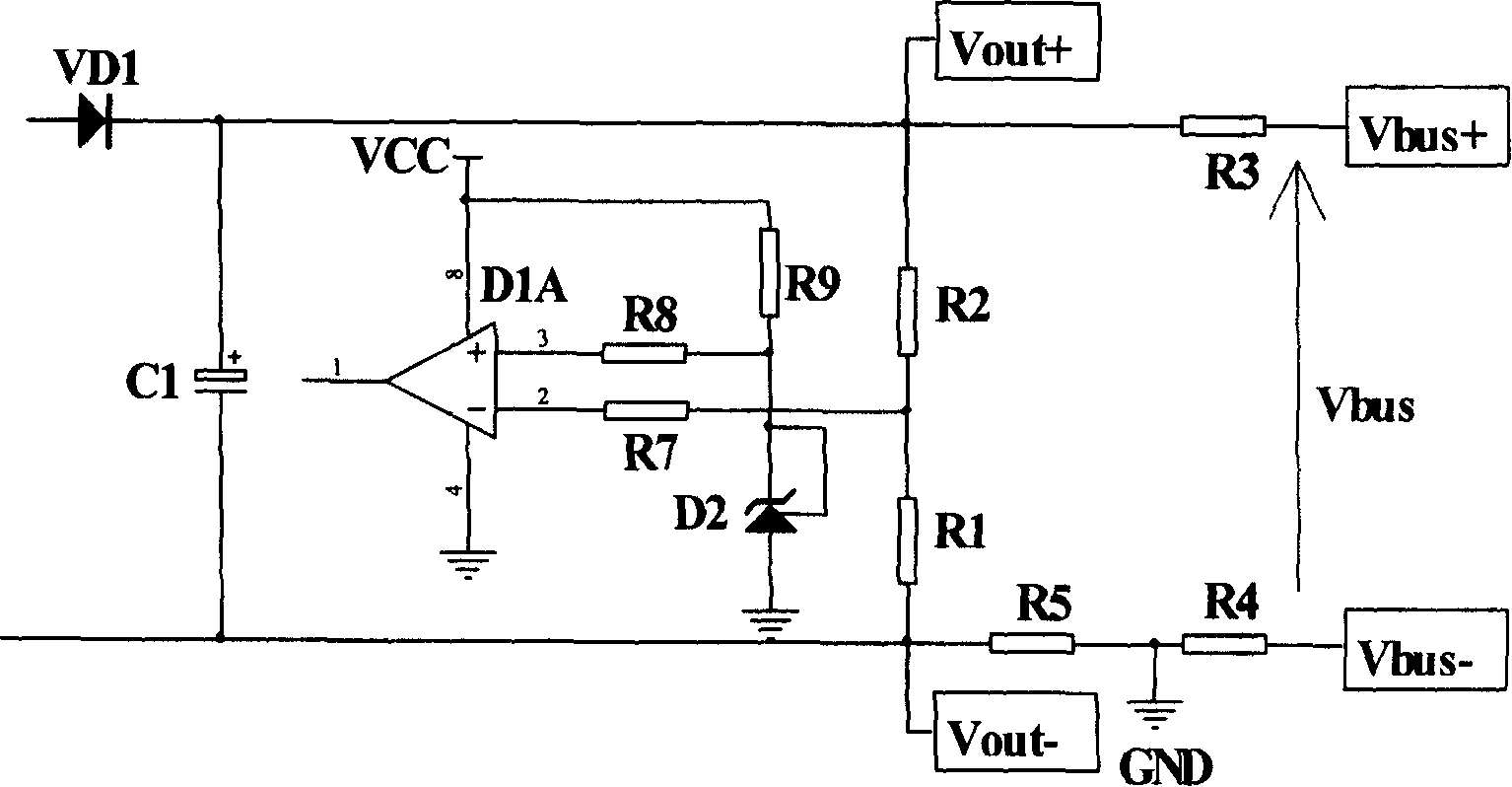 Device for improving power supply load regulation rate