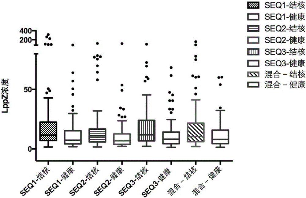 LppZ antibody identified antigen polypeptide and application thereof