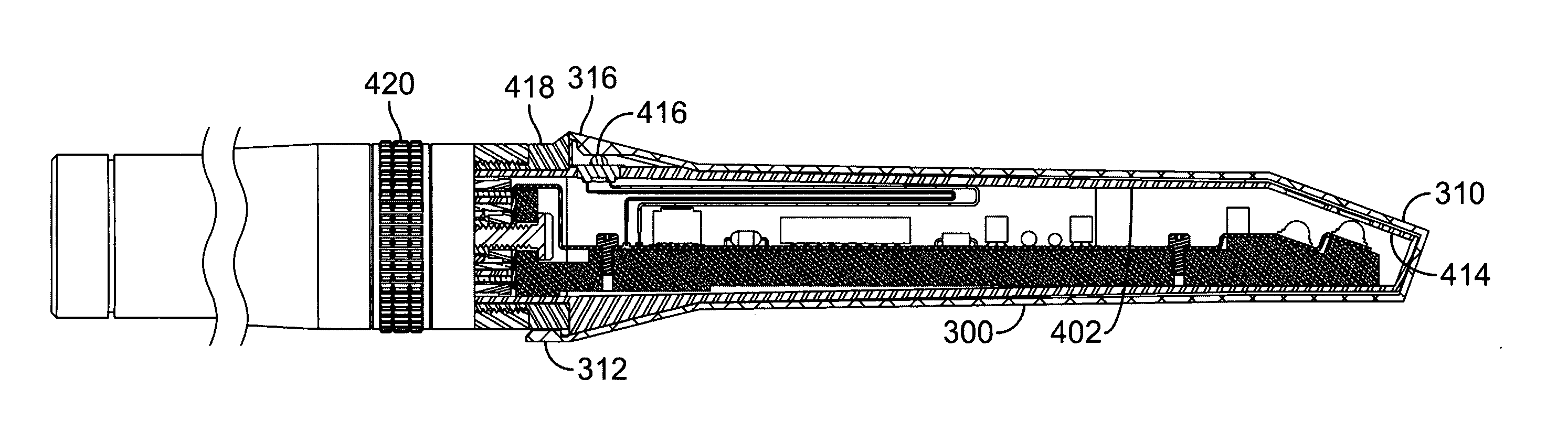 Sanitary cover sleeve for medical device with electrical contact