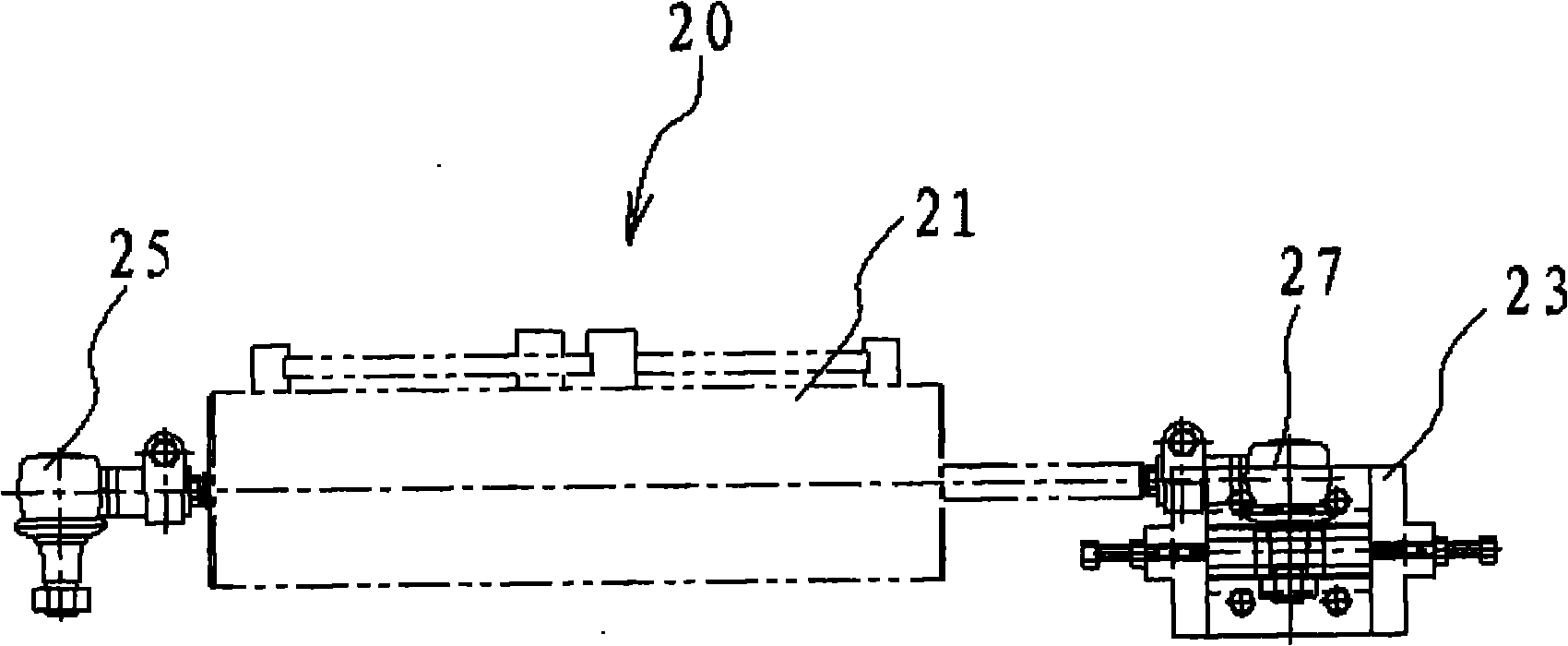 Correction device of multi-axle steering vehicle