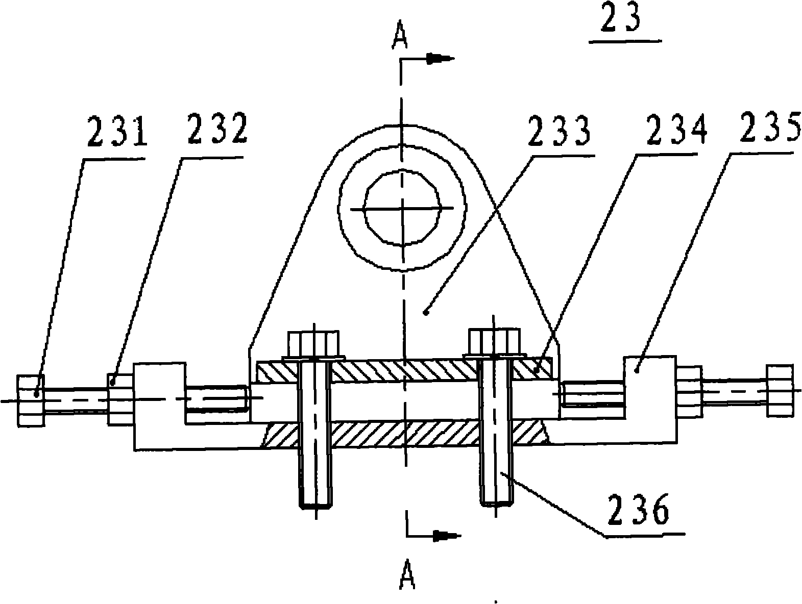 Correction device of multi-axle steering vehicle