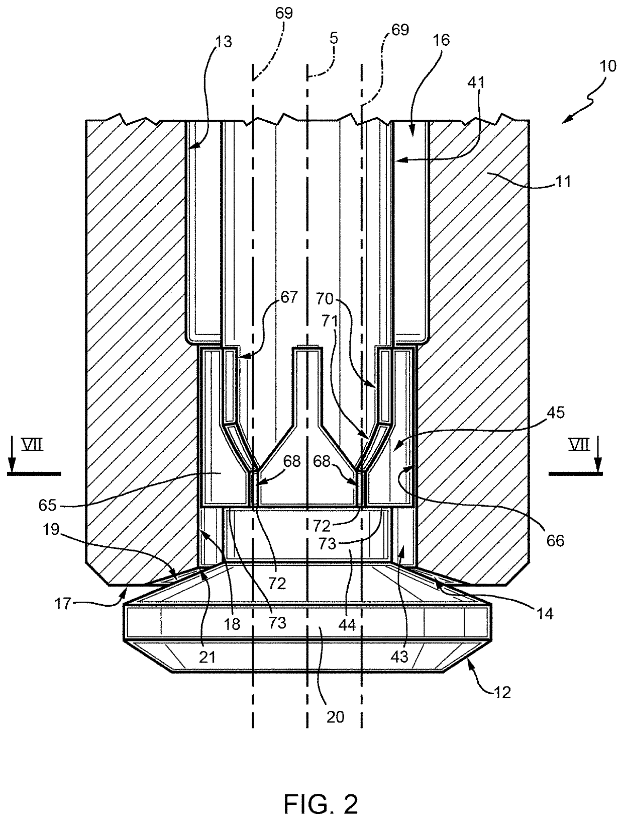 Fuel electro-injector atomizer, in particular for a diesel cycle engine