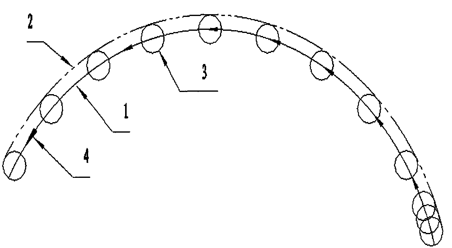 Method for achieving reverse modeling by using post program