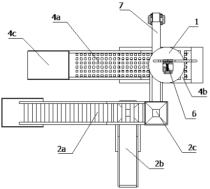 Device used for automatic peeling of potatoes