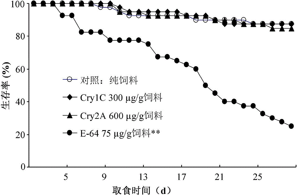 A test method for detecting the potential toxic influence of stomach poisoning insecticide compounds on folsomia candida