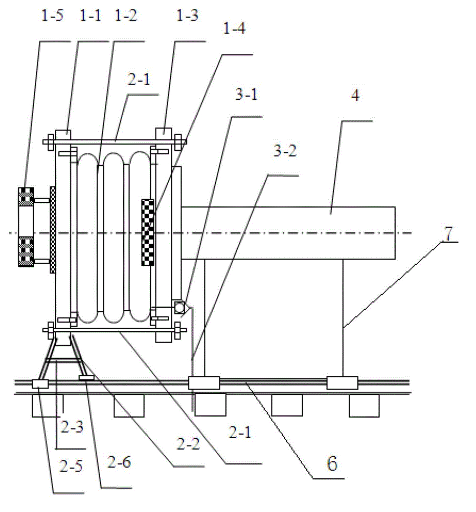 Air spring buffer car stop