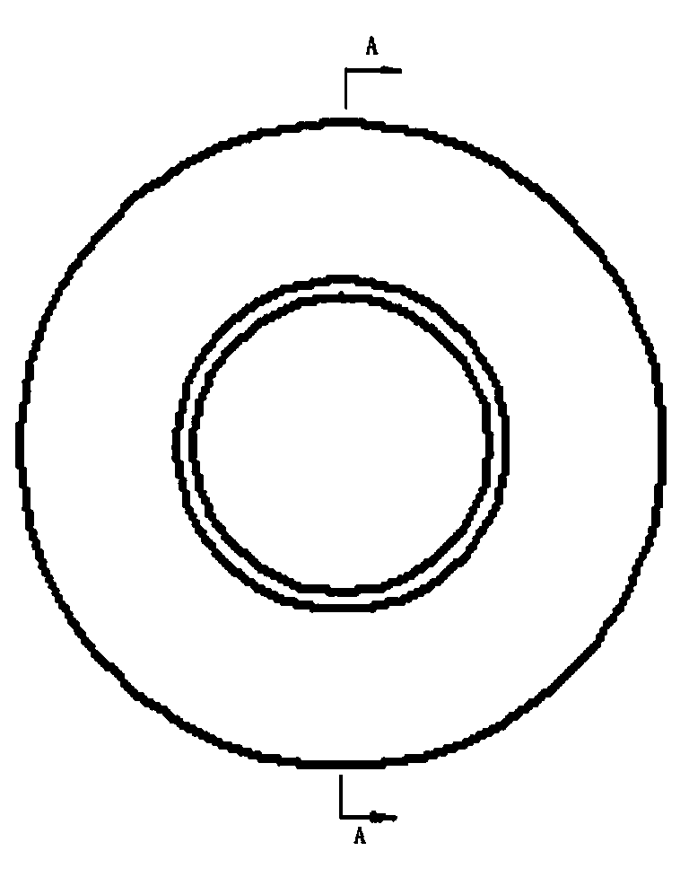 Automotive air conditioner drainage pipe sealing ring