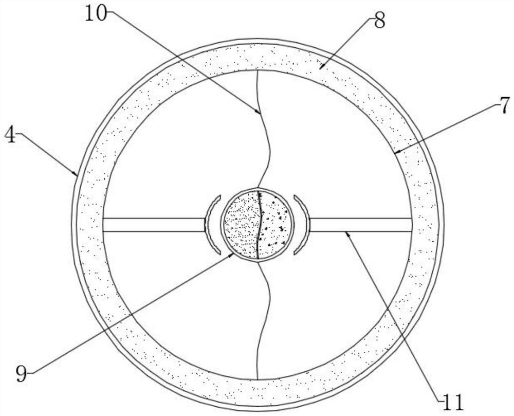 Unmanned aerial vehicle with PM2.5 air content detection function