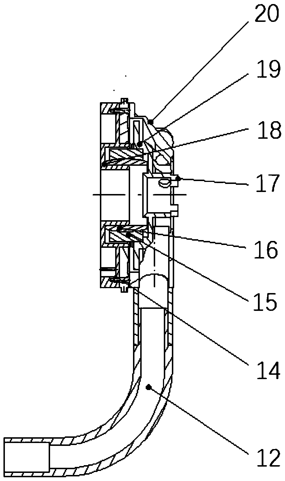 Auxiliary machining device for robot hole-making end effector