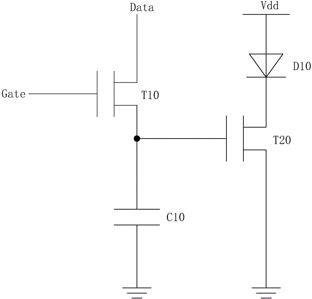 OLED pixel drive circuit and OLED display panel