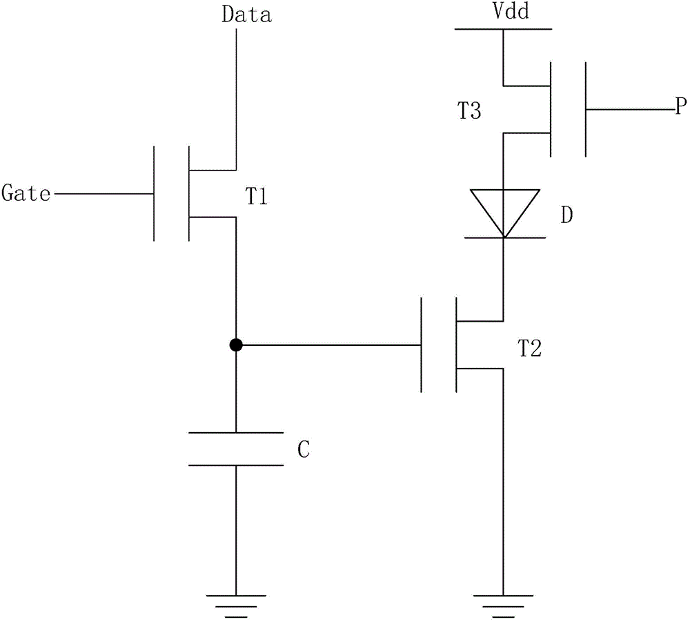 OLED pixel drive circuit and OLED display panel