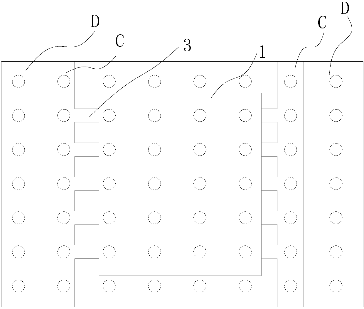 Foundation pit structure and construction method thereof