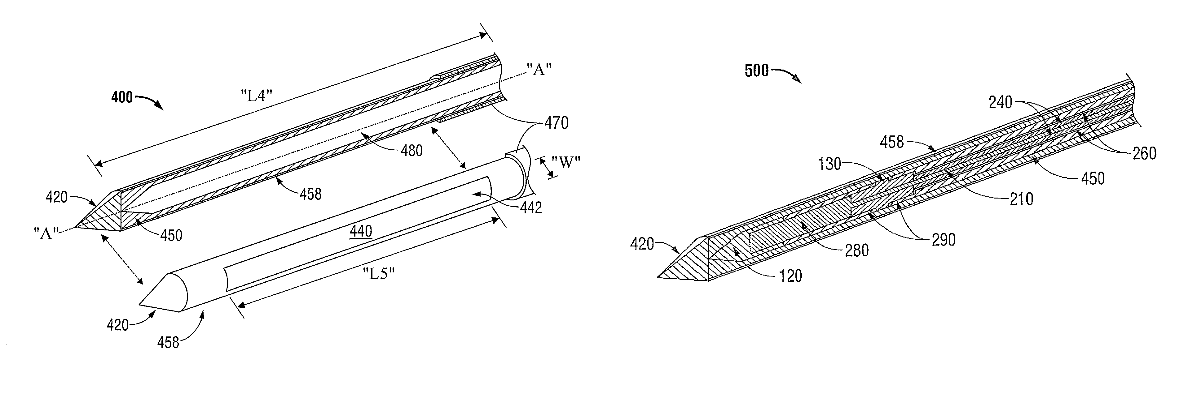 Electrosurgical devices with directional radiation pattern