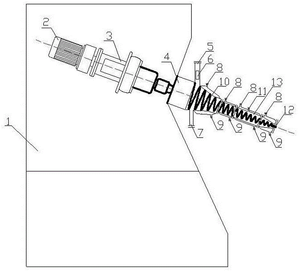 Continuous casting epoxy resin composite panel device