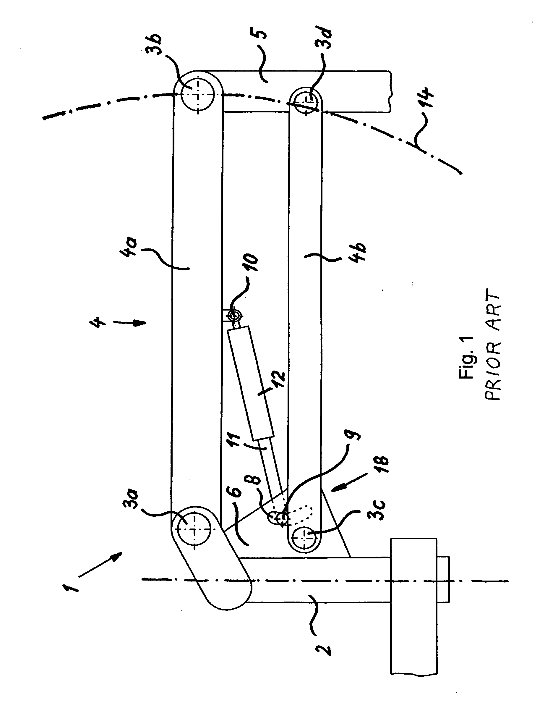 Stand, in particular for surgical microscopes, having an energy storage element