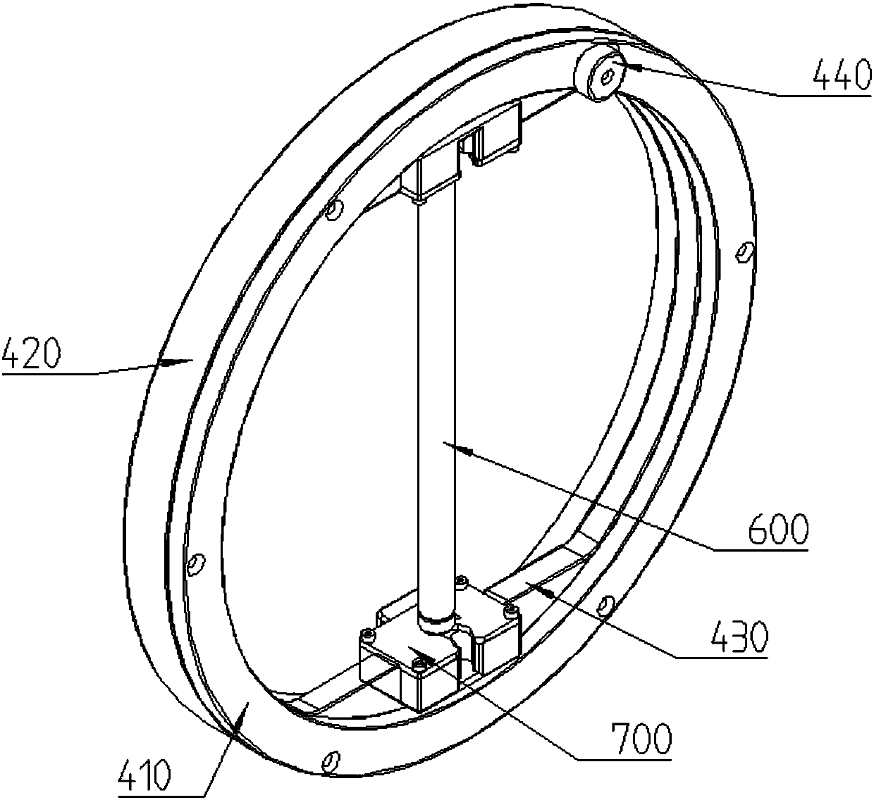 Holding mechanism of wrist rehabilitation training device