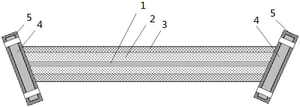 Three-dimensional braided composite material transmission tower and preparation method thereof