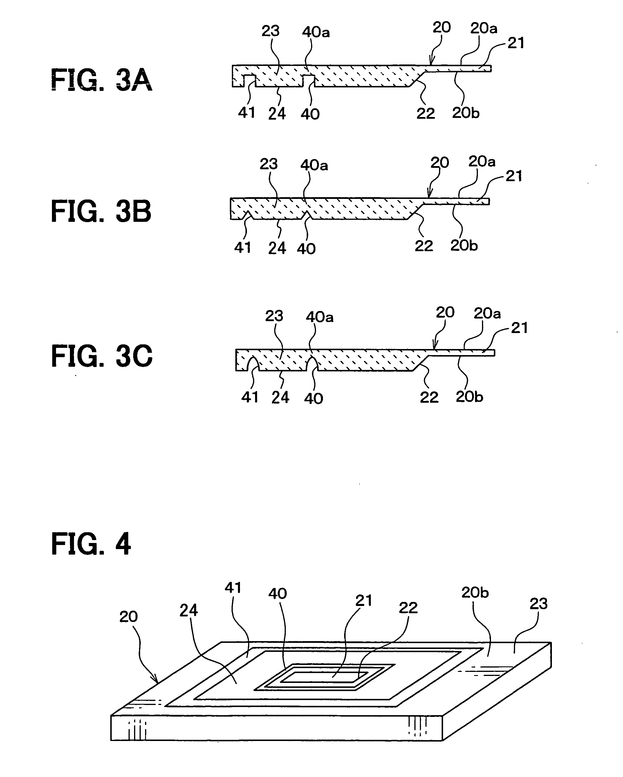 Pressure sensing element and sensor incorporating the same