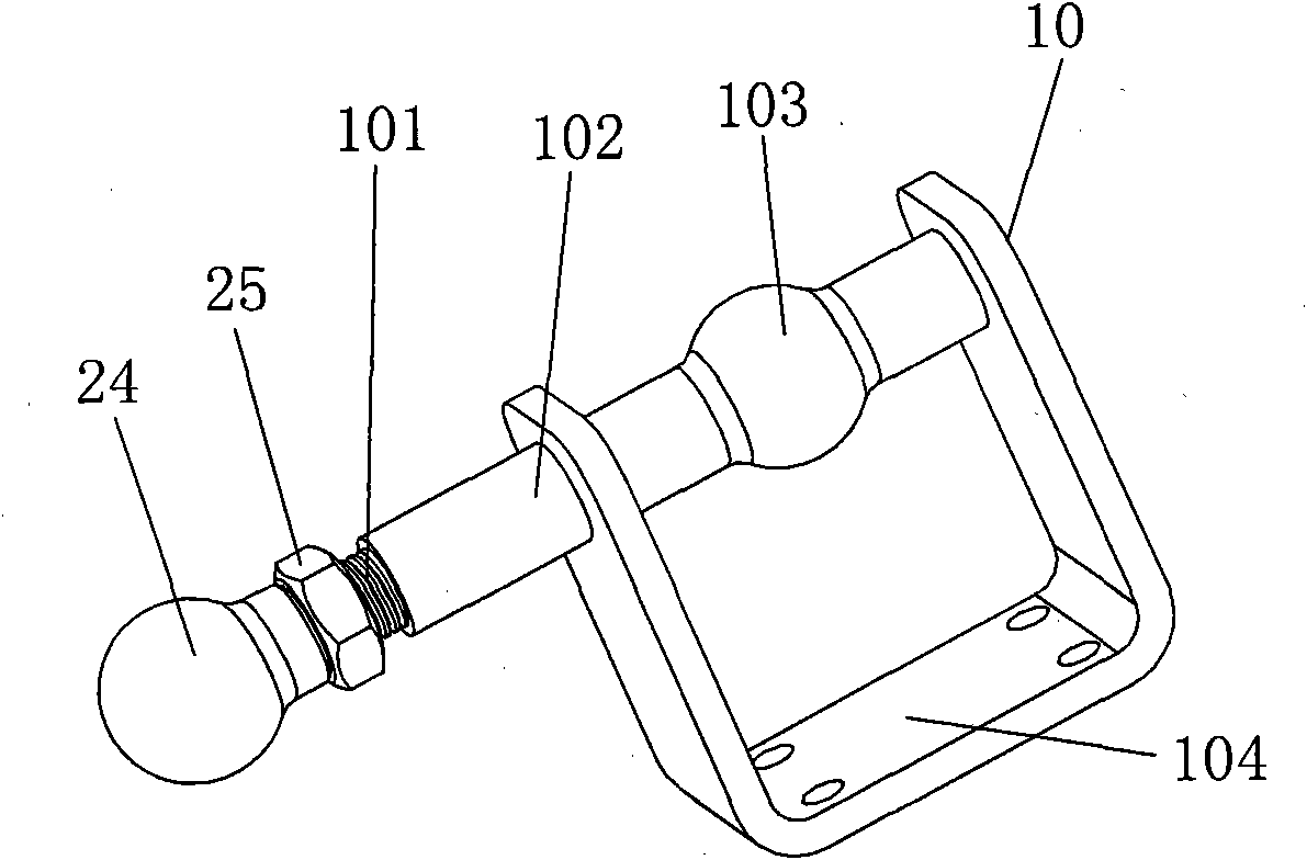 Brush-type spraying device for concrete sprayers