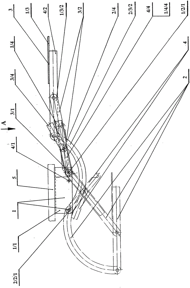 Chair footrest device