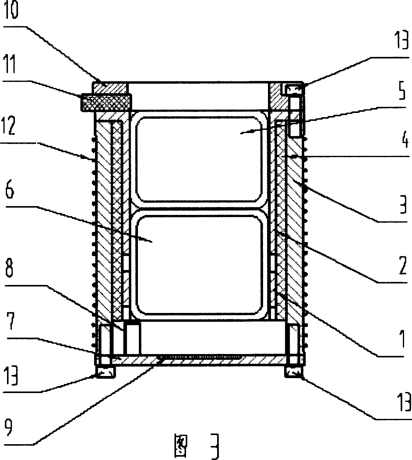 Rubidium atomic frequency standard microwave cavity resonator