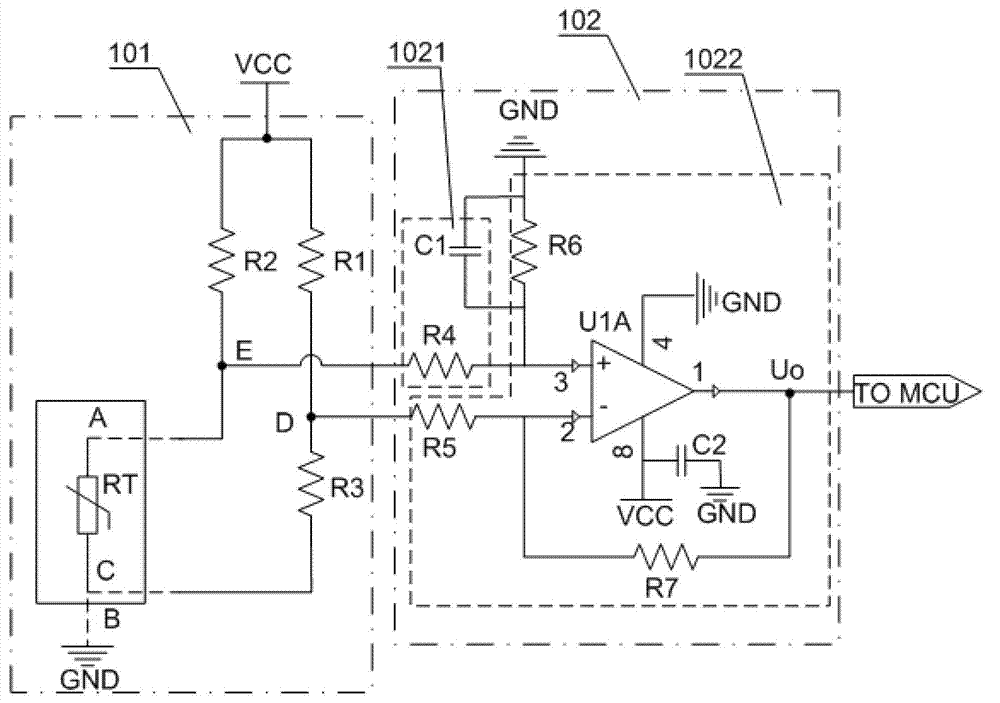 Signal collecting circuit