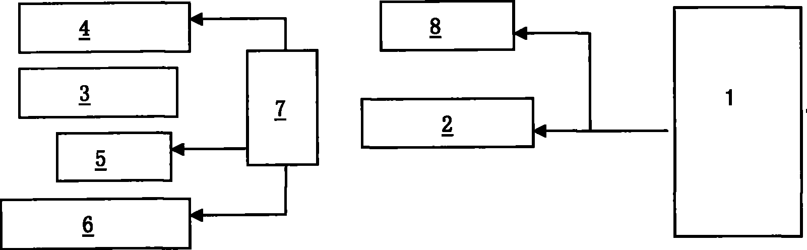 Tunnel volume element deformation movable monitoring system and method