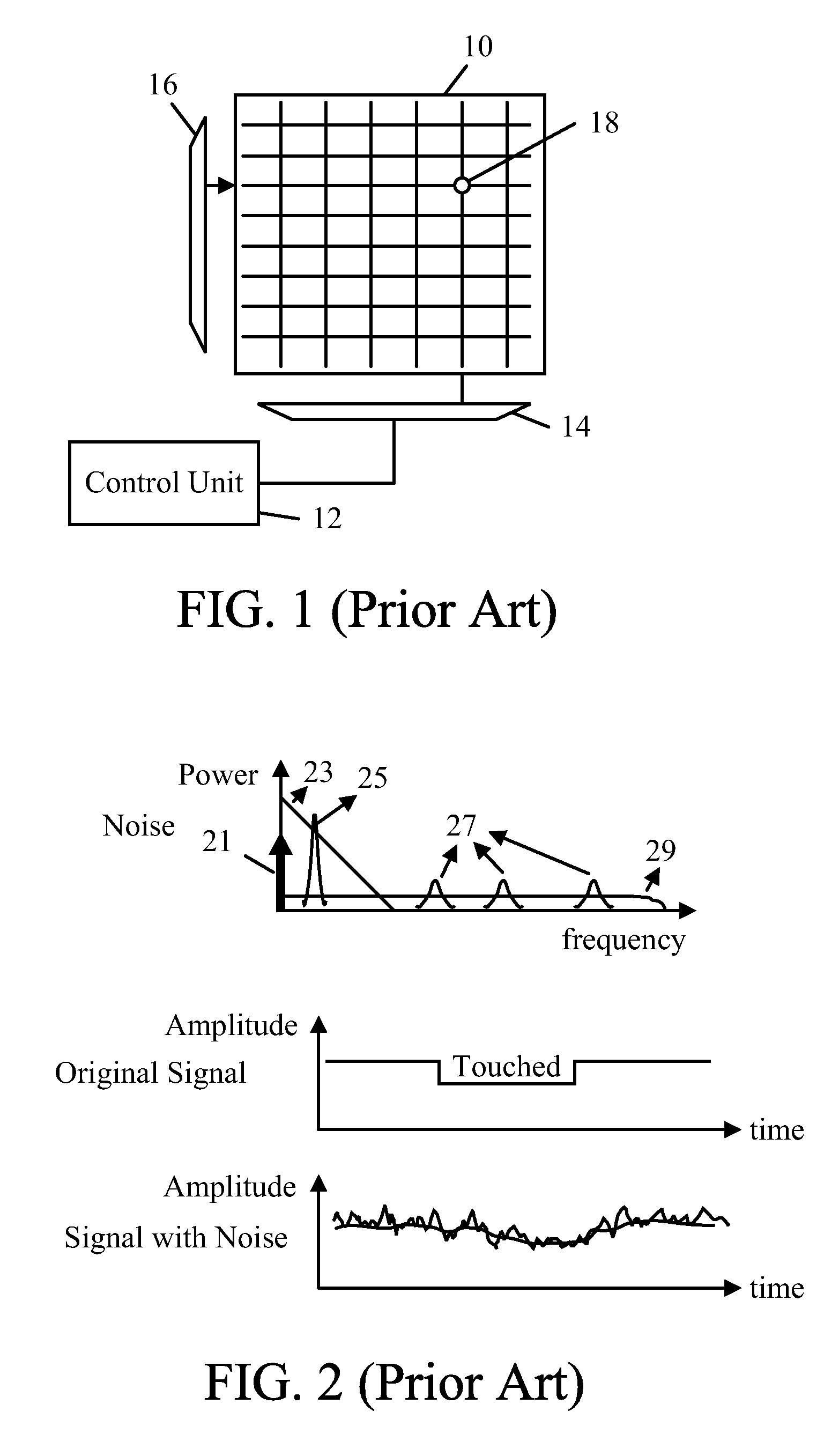 Touch sensing apparatus and method