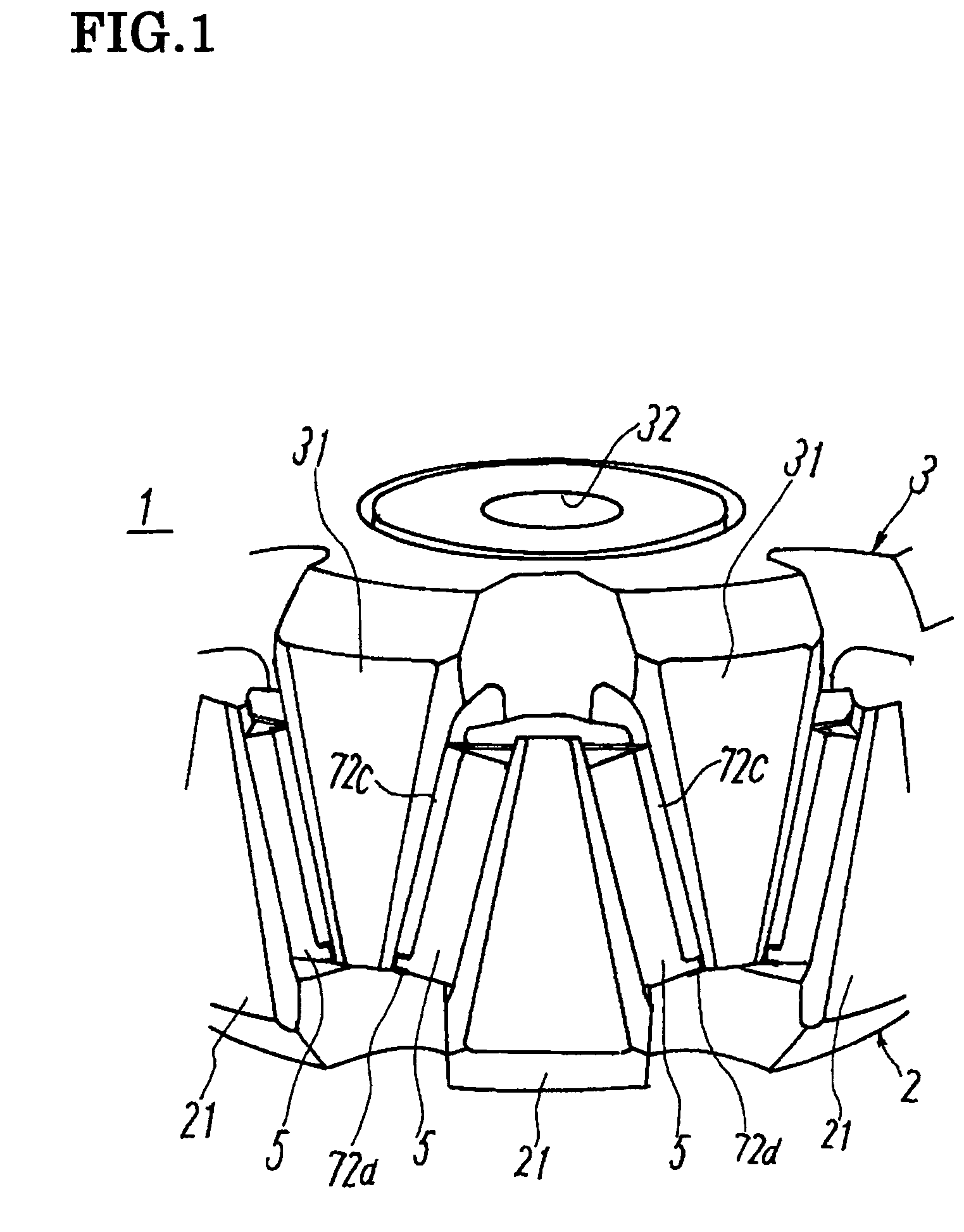 Electric rotating machine and manufacturing process thereof